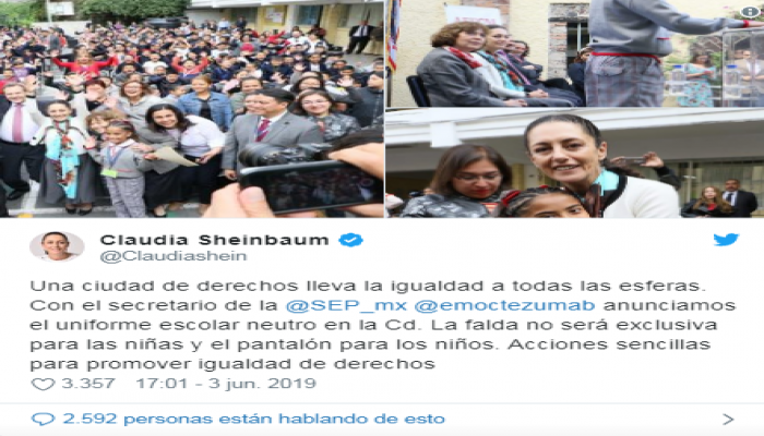 Oğlanlar da məktəbə yubkada gedə biləcək