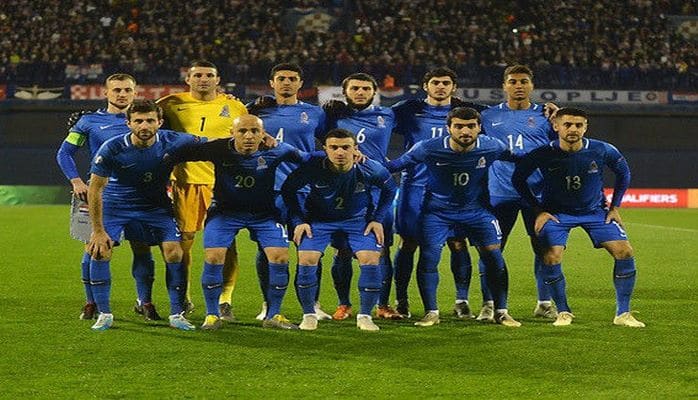 Сборная Азербайджана по футболу опустилась в рейтинге