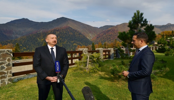 Azərbaycan Prezidenti İlham Əliyevin Rusiyanın “Rossiya” və “Birinci” televiziya kanallarına müsahibəsi