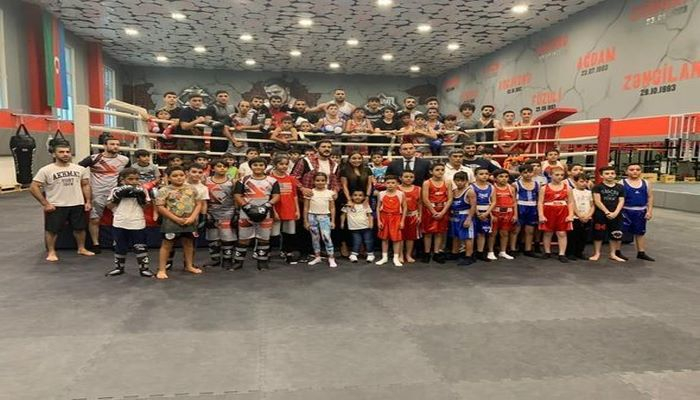 Leyla Əliyeva “Zabit Səmədov” döyüş məktəbində