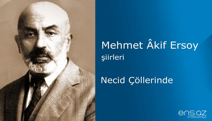 Mehmet Akif Ersoy - Necid Çöllerinde