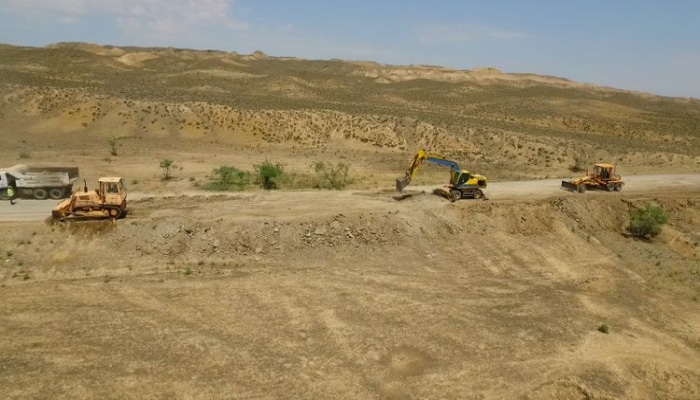 Samuxda uzunluğu 39,5 km olan yol yenidən qurulur