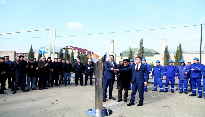 Xəzər rayonunda 471 fərdi yaşayış evində təbii qaz verildi