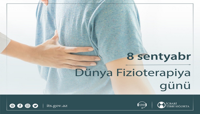 8 sentyabr - Dünya Fizioterapiya Günüdür
