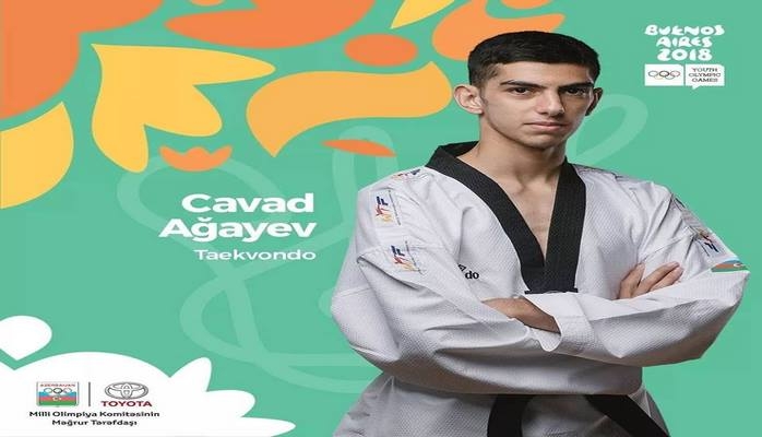 Azərbaycan taekvondoçusu Olimpiadada bürünc medal qazanıb