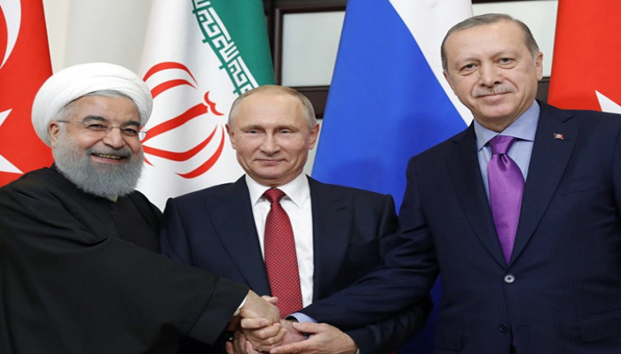 Путин, Эрдоган и Рухани обсудят ситуацию в Сирии