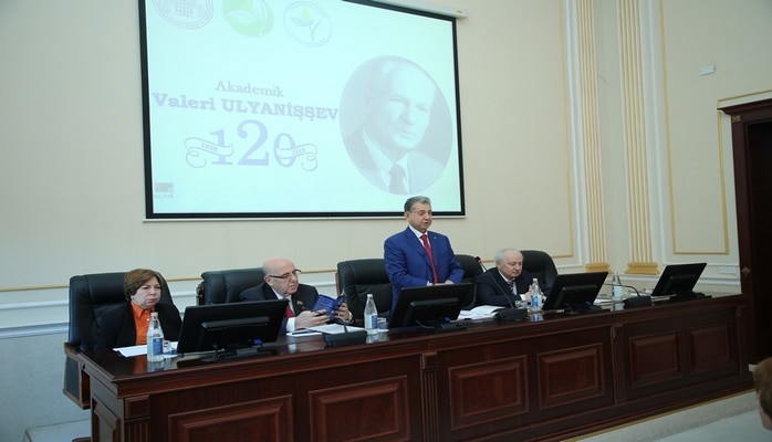 Akademik Valeriy Ulyanişevin 120 illik yubileyinə həsr olunan elmi simpozium keçirilib
