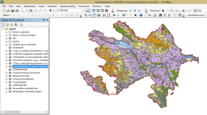 Интерактивная почвенная карта россии