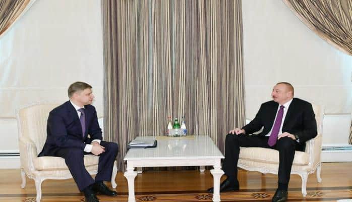 Президент Азербайджана принял гендиректора ОАО 'Российские железные дороги'