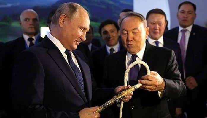 Неожиданный подарок преподнесли Путину в Казахстане