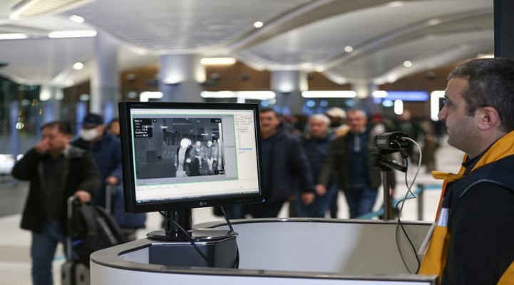 İstanbul aeroportunda koronavirus həyəcanı yaşanır