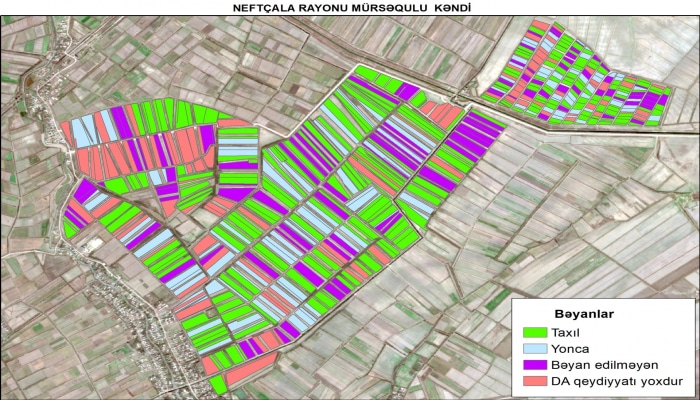 В Азербайджане продолжаются спутниковые проверки осенней урожайности