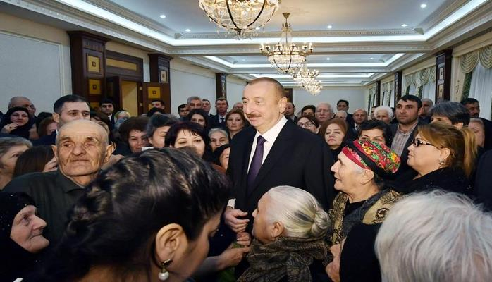 Встреча Президента Ильхама Алиева и Первого вице-президента Мехрибан Алиевой с семьями шехидов говорит об особой заботе государства о них
