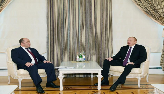 Президент Ильхам Алиев принял вице-премьера Беларуси