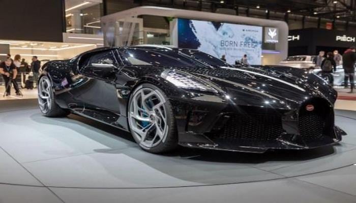 Роналду купил самый дорогой автомобиль марки Bugatti