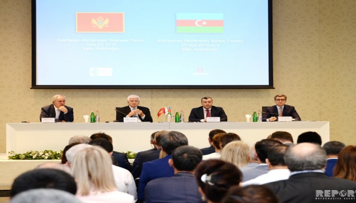 В Баку проходит бизнес-форум Азербайджан-Черногория