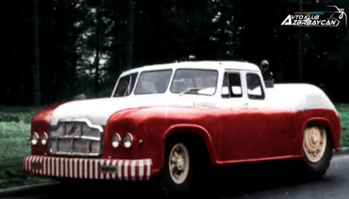 Əfsanəvi T-34 tankının 38.8 litrlik mühərriki ilə təchiz edilmiş meqa-sedan - MAZ-541 haqqında