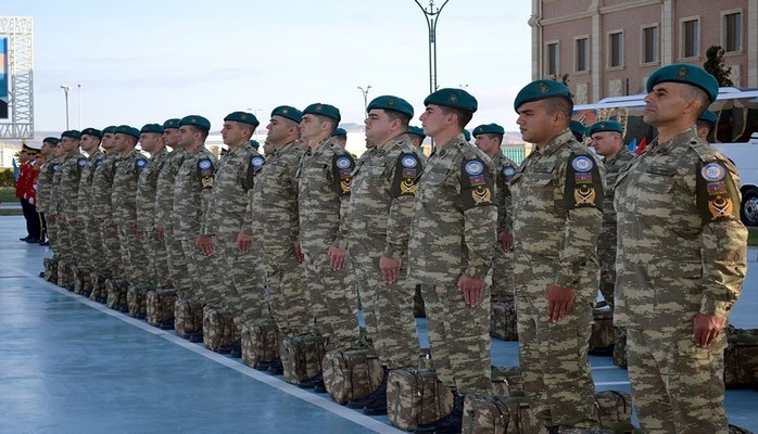 Группа миротворцев из Азербайджана отправлена в Афганистан
