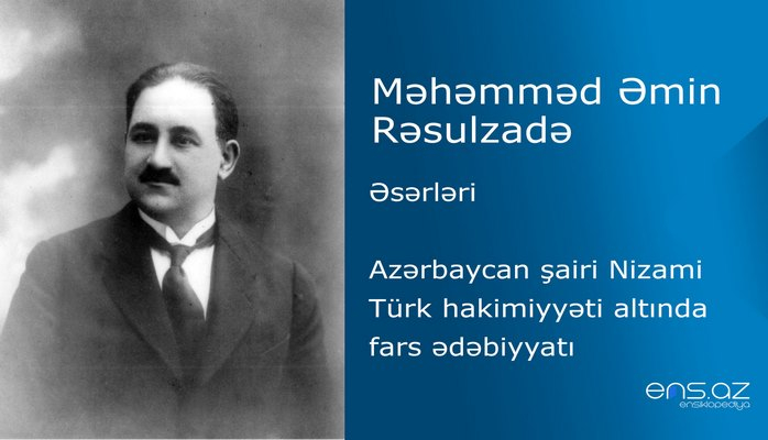Məhəmməd Əmin Rəsulzadə - Türk hakimiyyəti altında fars ədəbiyyatı