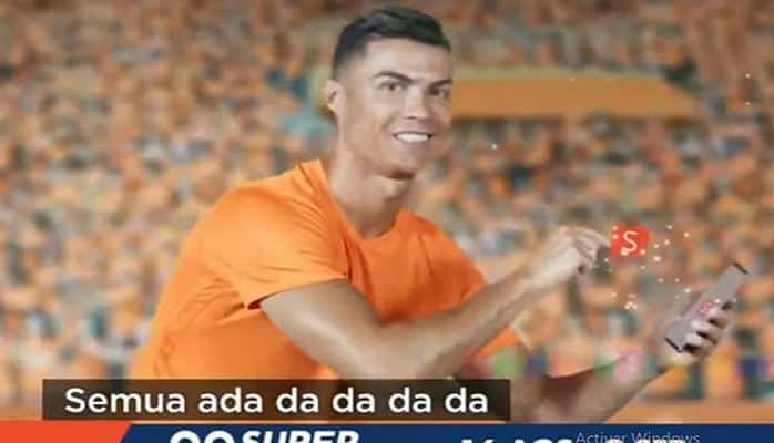 Ronaldo çəkildiyi reklama görə lağa qoyuldu