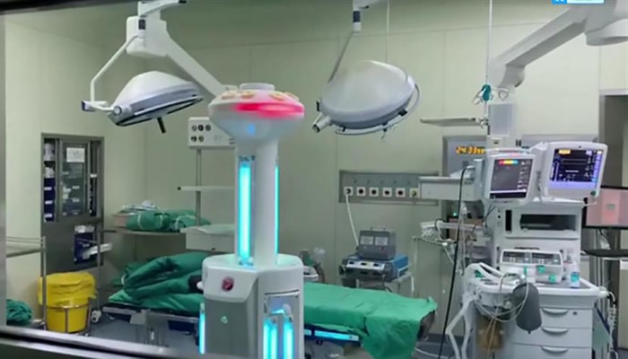 Çində robotlar koronavirusla mübarizəyə başladı