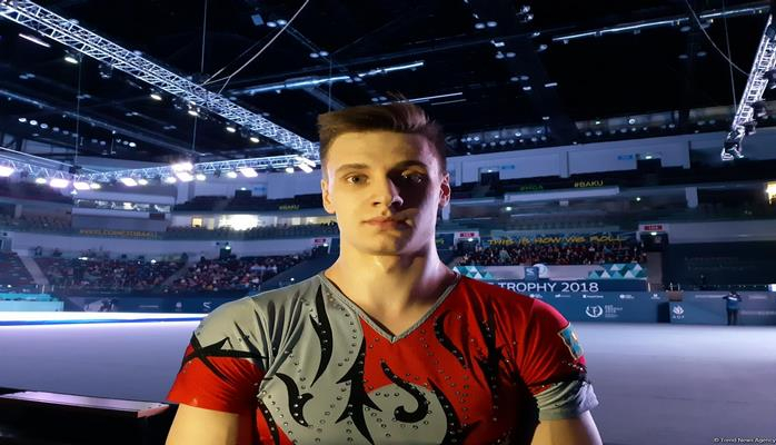 Не ожидал, что Кубок мира по акробатической гимнастике в Баку будет проходить на такой большой арене – спортсмен из Казахстана