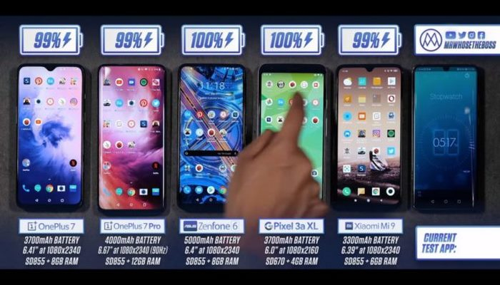 Yeni flaqman smartfonlarını real şəraitdə işləmə müddətinə görə müqayisə etdilər