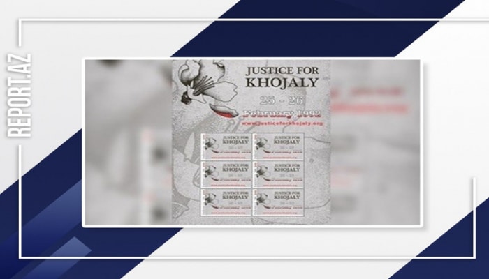 İndoneziyada Xocalı soyqırımını əks etdirən poçt markası buraxıldı