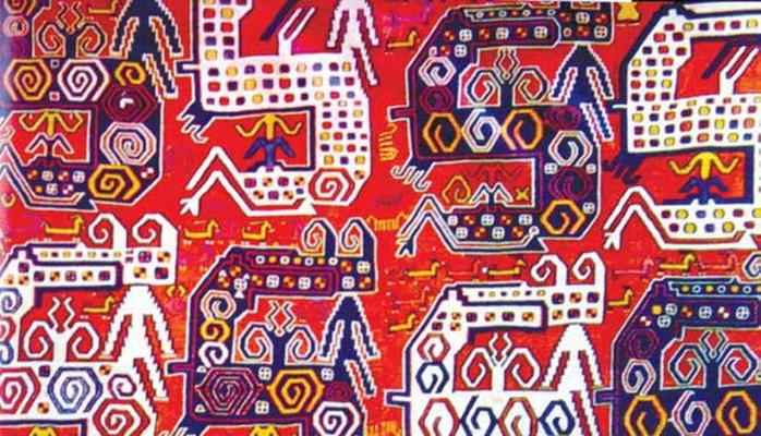 Азербайджанский ковер: появление дальневосточных орнаментов