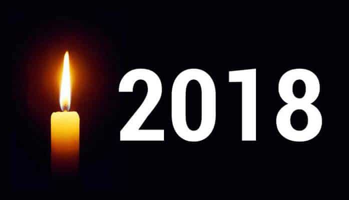 2018-ci ildə vəfat edən dünya məşhurları