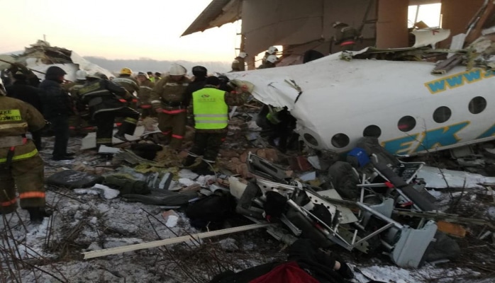 Названы причины крушения самолета Beck Air в Казахстане