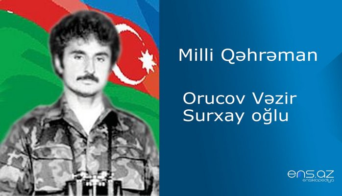 Vəzir Orucov Surxay oğlu