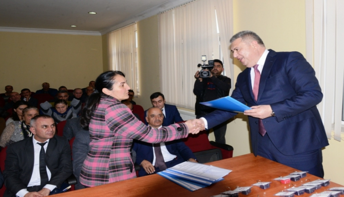 Yeni il ərəfəsində Lerikdə yeni yaşayış binası istifadəyə verilib