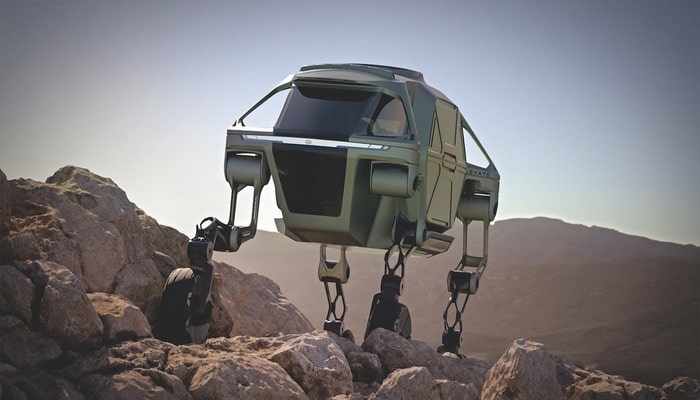 Hyundai Elevate: у этого концепт-кара есть не только колеса, но и ноги!