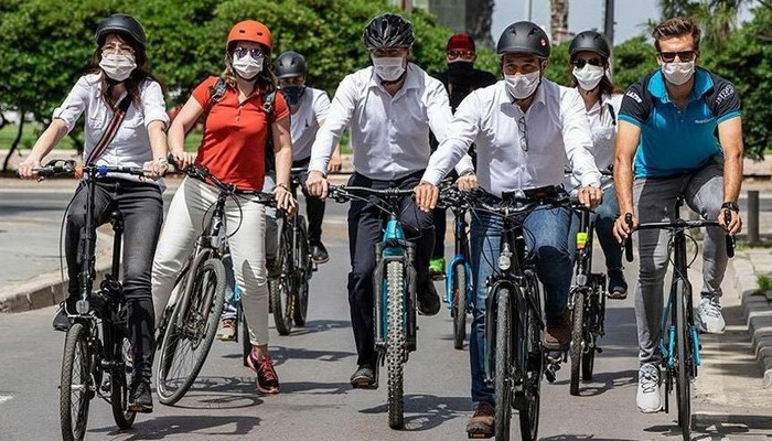 Bisiklete binenlere maske takmak zorunlu mu?