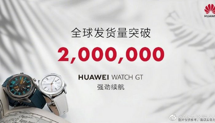 Huawei Watch GT ağıllı saatlarının uğurlu satışı davam edir