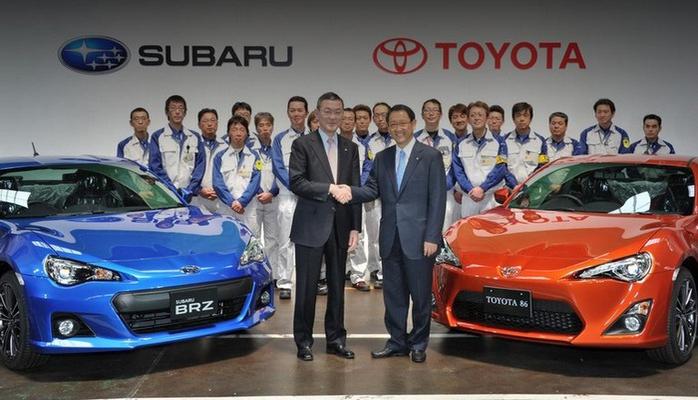 Toyota и Subaru создадут совместную платформу для электрокаров