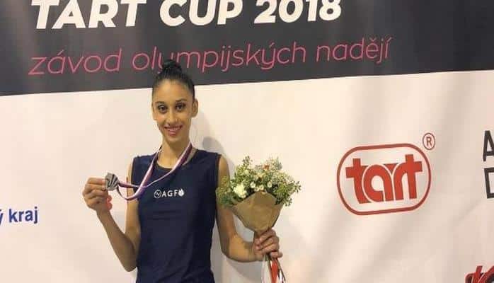 Азербайджанская гимнастка завоевала «серебро» в международном турнире