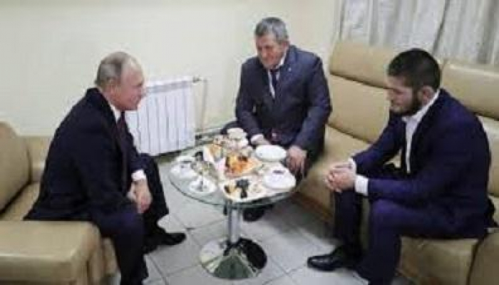 Путин встретился с Хабибом