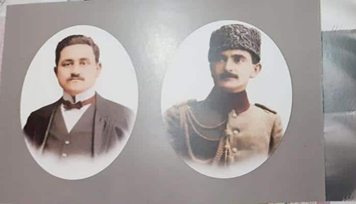 Rəsulzadə və Nuru Paşanın birgə rəsmi olan avro çap olundu