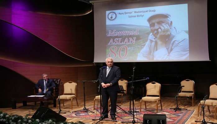 Məmməd Aslanın 80 illik yubileyi qeyd edildi