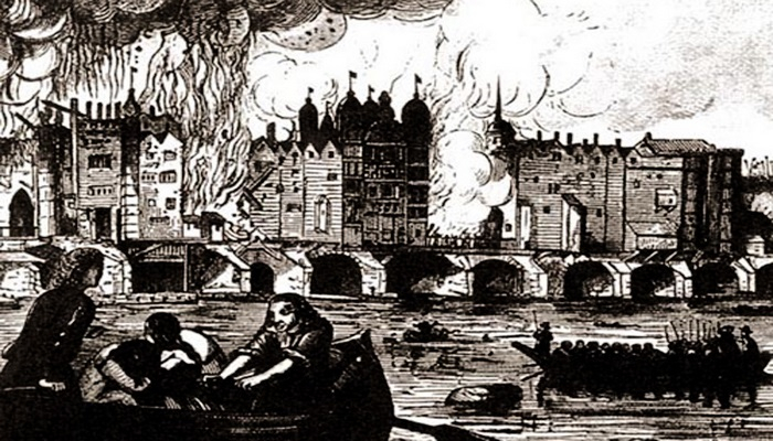 Большой лондонский пожар – великая катастрофа в истории человечества