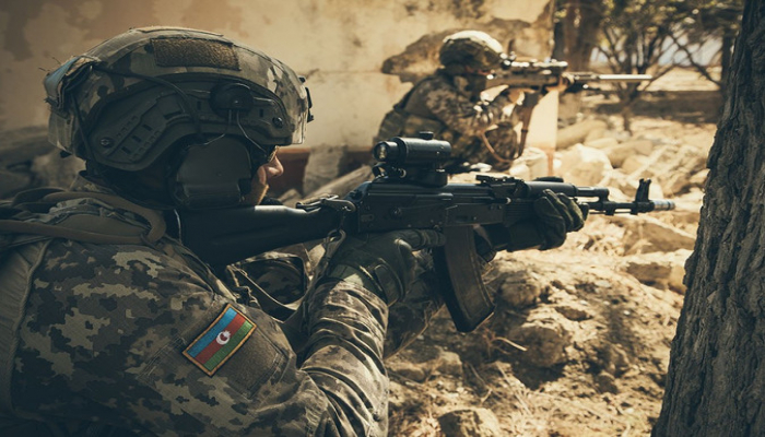 Состоялись учения подразделений спецназа Азербайджанской армии