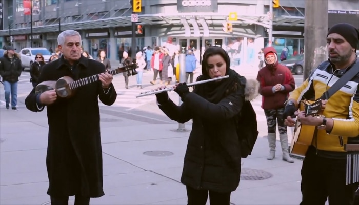 Torontoda Xocalı soyqırımı ilə bağlı fləşmob keçirilib