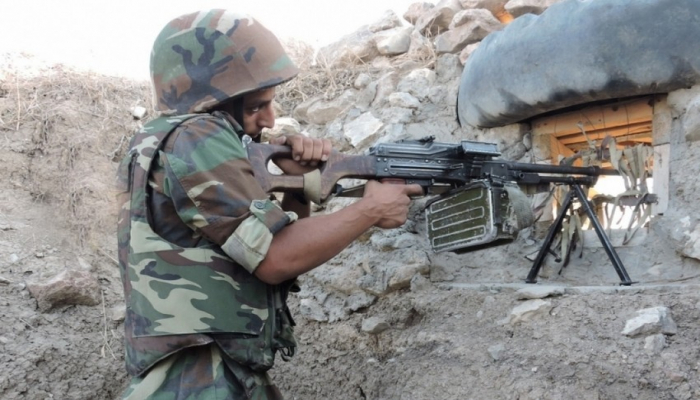 MN: Düşmənin 1 tankı, 10 nəfərədək şəxsi heyəti məhv edilib