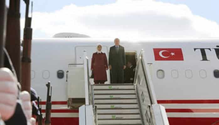 Начался официальный визит Эрдогана в Германию