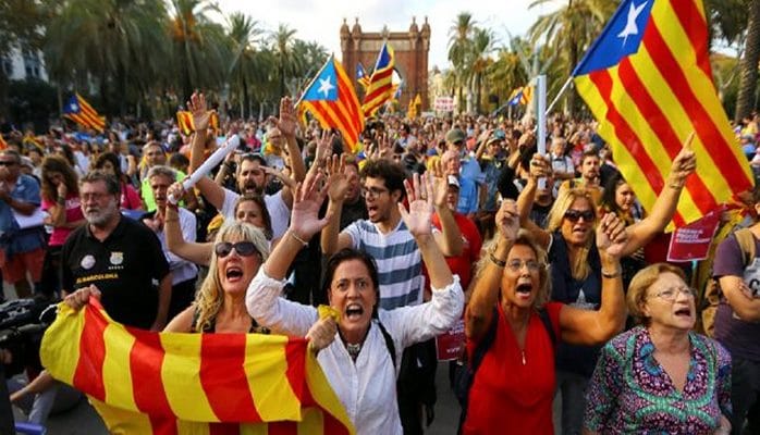 Katalanlar Türkiyəyə qarşı çıxdı: Terrorçuları dəstəkləyirlər