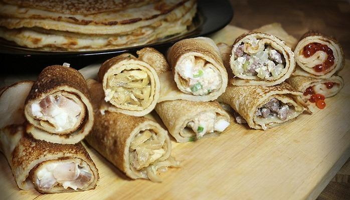 5 самых вкусных начинок для блинов | Несладкие начинки