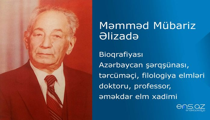 Məmməd Mübariz Əlizadə