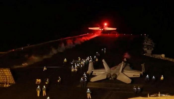 ABŞ və Britaniya Yəməndə husilərin hədəflərinə növbəti zərbə endirib